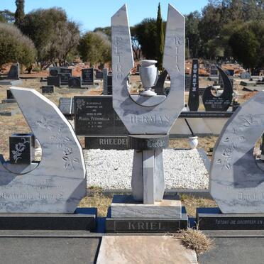 KRIEL David Johannes 1920-1989 &amp; Gertruida Jurina S. 1923- _1