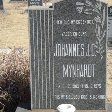 MYNHARDT Johannes J.C. 1903-1975