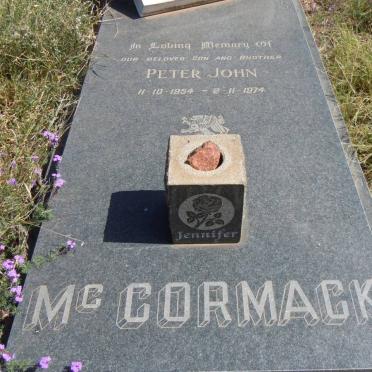 McCORMACK Peter John 1954-1974