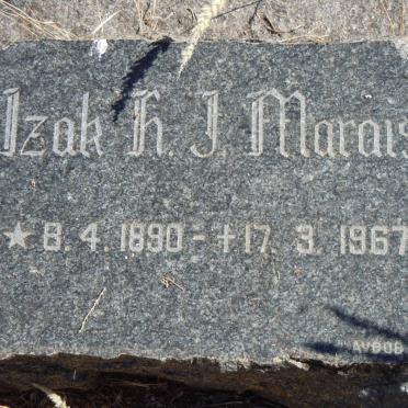 MARAIS Izak H.J. 1890-1967