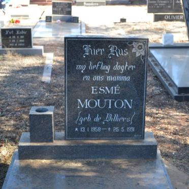 MOUTON Esme nee DE VILLIERS 1958-1991