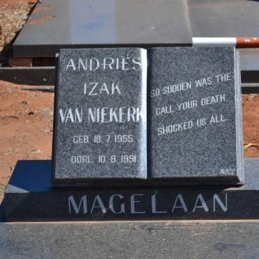 MAGELAAN Andries Izak van Niekerk 1955-1991