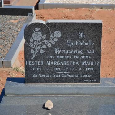 MARITZ Hester Margaretha 1913-1998