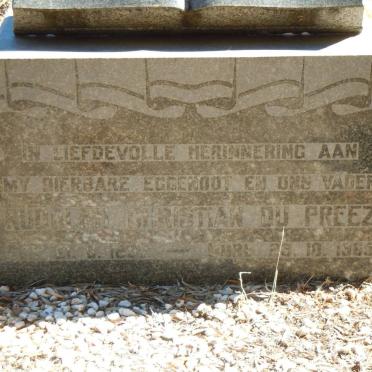 PREEZ Rudolph Christian, du 1897-1965
