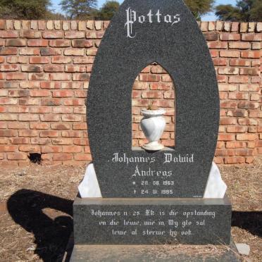 POTTAS Johannes Dawid Andreas 1963-1985