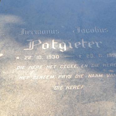 POTGIETER Hermanus Jacobus 1930-1991