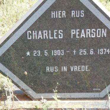 PEARSON Charles 1903-1974