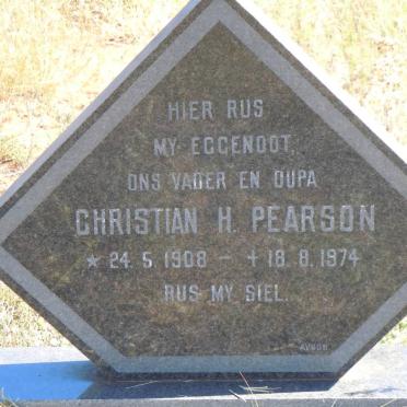 PEARSON Christian H. 1908-1974