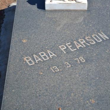 PEARSON Baba 1978