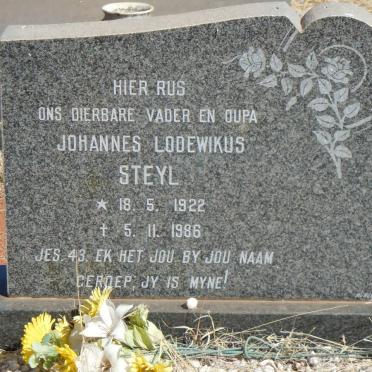 STEYL Johannes Lodewikus 1922-1986