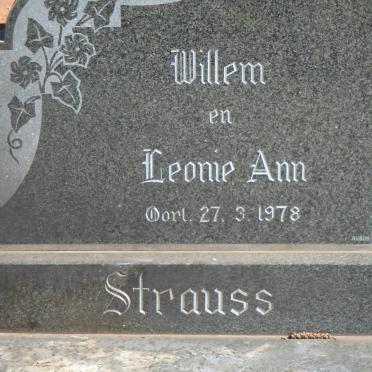 STRAUSS Willem -1978 :: STRAUSS Leonie Anna -1978