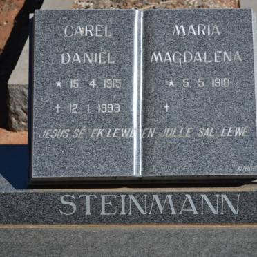 STEINMANN Carel Daniël 1915-1996 &amp; Maria Magdalena 1918-