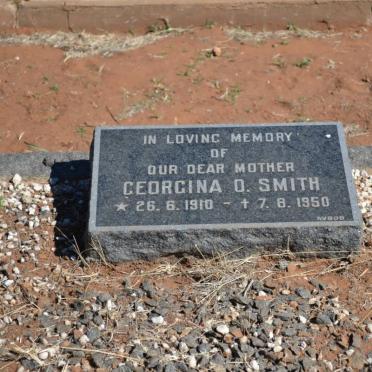 SMITH Georgina O. 1910-1950