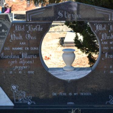 STEYN Izak Petrus 1929-1994 &amp; Carolina Maria VILJOEN 1932-