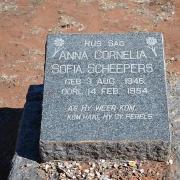 SCHEEPERS Anna Cornelia Sofia 1946-1954