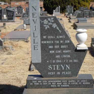 STEYN Neville 1946-1983