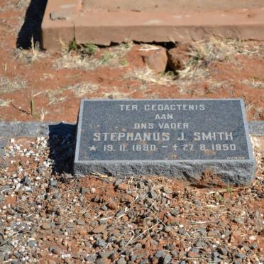 SMITH Stephanus J. 1890-1950