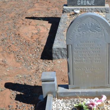 SMAL Maria Gloudina nee KRUGER 1911-1947