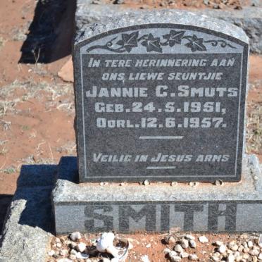 SMITH Jannie C. Smuts 1951-1957