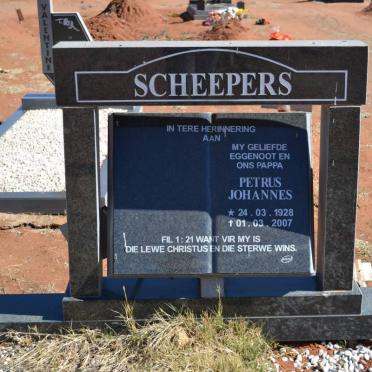 SCHEEPERS Petrus Johannes 1928-2007