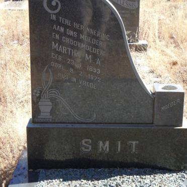 SMIT Martha M.A. 1893-1972