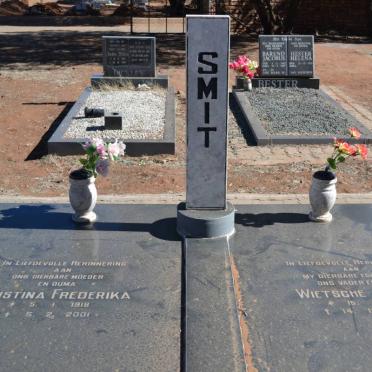 SMIT Wietsche Jacobus 1916-1996  Christina Frederika 1918-2001