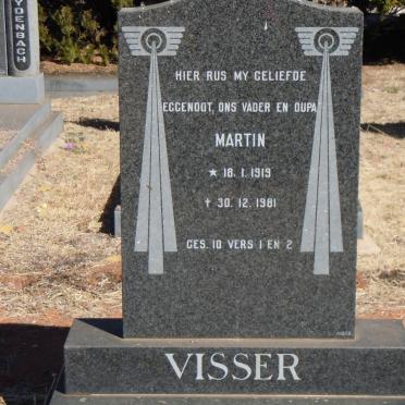 VISSER Martin 1919-1981