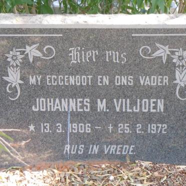 VILJOEN Johannes M. 1906-1972
