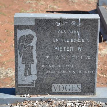 VOGES Pieter W. 1972-1972