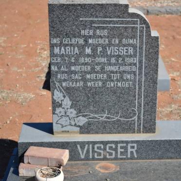 VISSER Maria M.P. 1890-1983