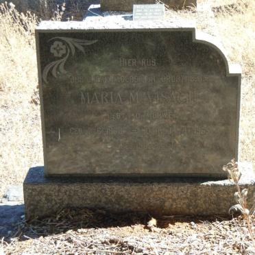 VISAGIE Maria M. nee V.D. MERWE 1868-1965