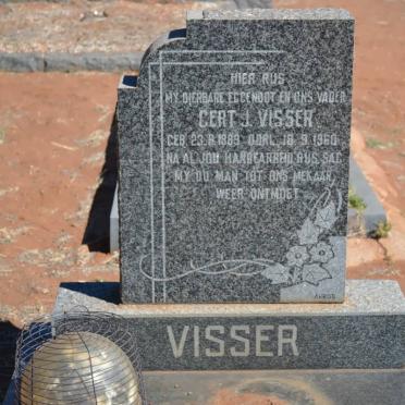 VISSER Gert J. 1889-1960