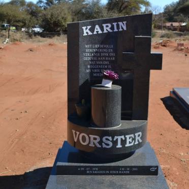 VORSTER Karin 1970-2011