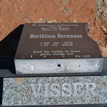 VISSER Marthinus Hermanus 1978-2006