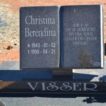 VISSER Christina Berendina 1943-1999