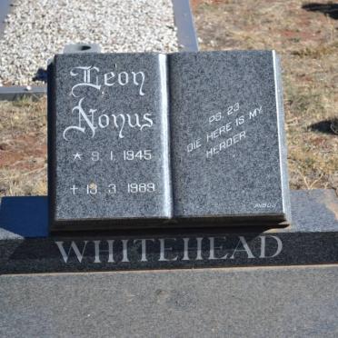 WHITEHEAD Leon Nónus 1945-1989