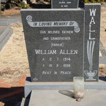 WALL William Allen 1914-1998