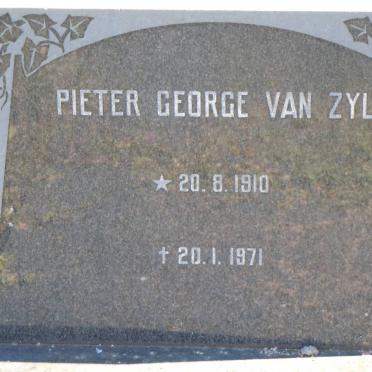 ZYL Pieter George, van 1910-1971
