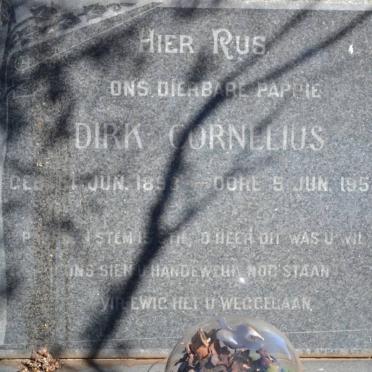 ? Dirk Cornelius 1893-1958