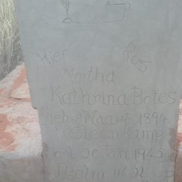 BOTES Martha Kathrina 1894-1945