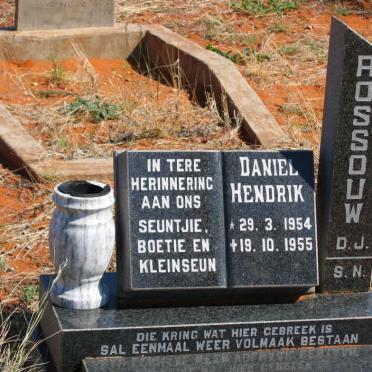 ROSSOUW Daniel Hendrik 1954-1955