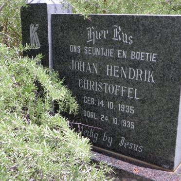 ? K? Johan Hendrik Christoffel 1935-1935