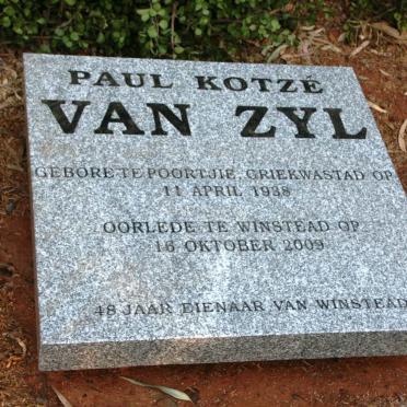 ZYL, van Paul Kotze 1938-2009