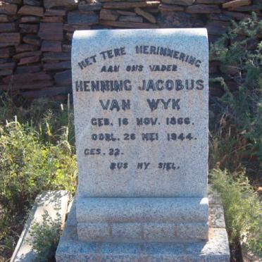 WYK Henning Jacobus, van 1866-1944