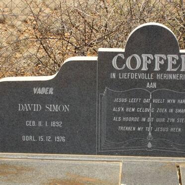 COFFEE David Simon 1892-1976