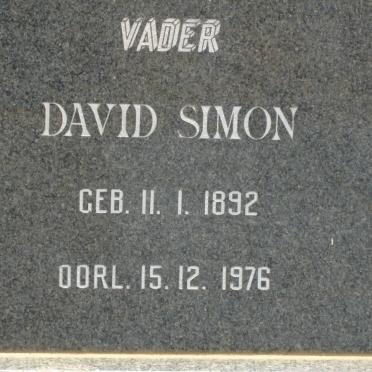 COFFEE David Simon 1892-1976 &amp; Martha Magdalena 1893-19?? 