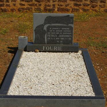 FOURIE Petrus Johannes 1906-1999