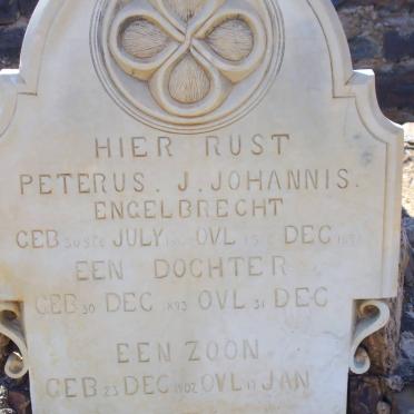 ENGELBRECHT Peterus J. Johannis 189?-189? :: ENGELBRECHT ? 1893- :: ENGELBRECHT 1902-