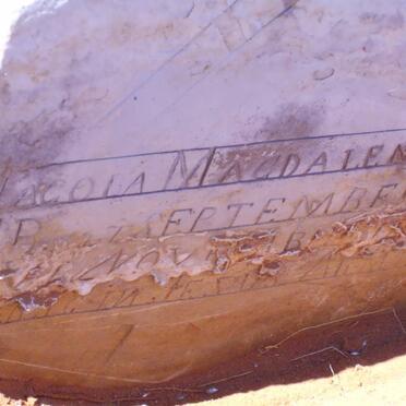 FOURIE Jacoba Magdalena 1910-19??