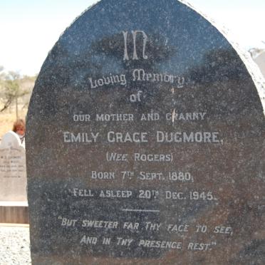 DUGMORE Emily Grace nee ROGERS 1880-1945